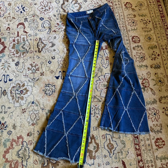 Free People Tyler Pieced Jeans - Picture 9 of 12
